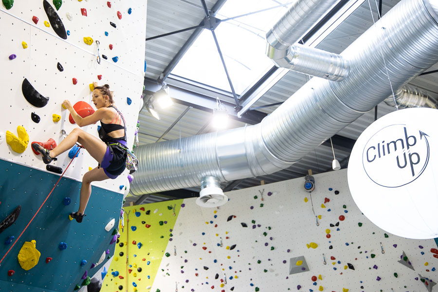 Salle de voies : escalade à Climb Up Angers - Les Ponts de Cé