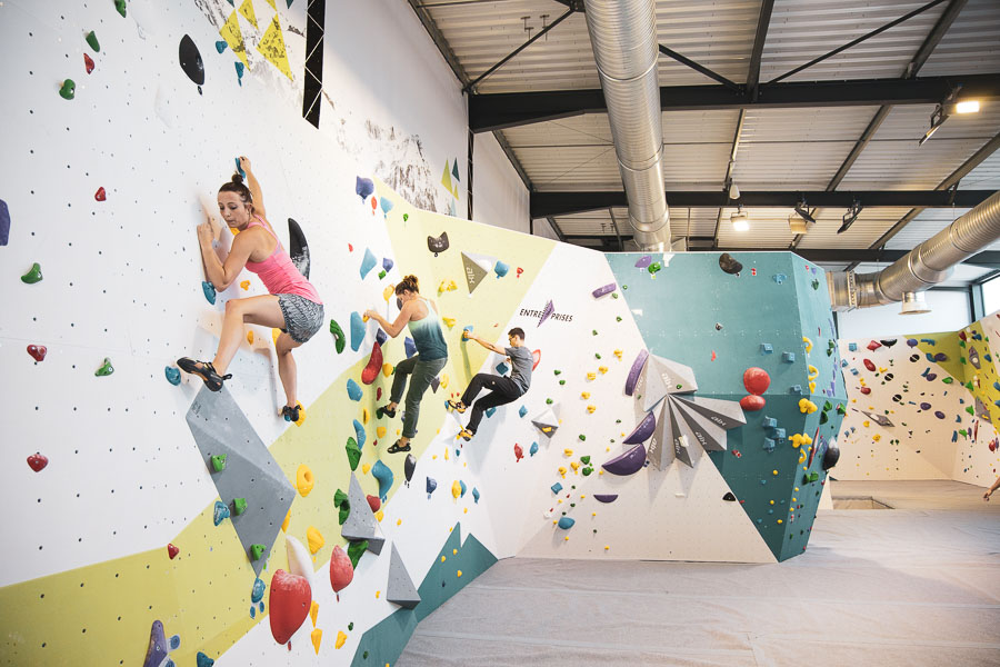 Espace blocs à Climb Up Angers - Les Ponts de Cé