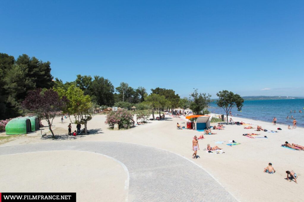 Plage de la Romaniquette à Istres